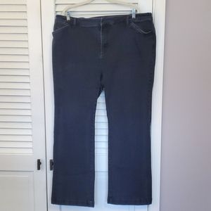 Eddie Bauer Jeans, Curvy Trouser Cut, Size 24W
